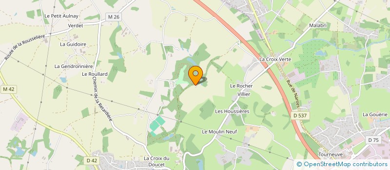 localisation de l'entreprise SCI DL IMMOBILIER à ORVAULT