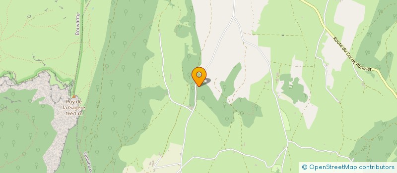localisation de l'entreprise SCI DL IMMOBILIER à CHAPELLE-EN-VERCORS (LA)