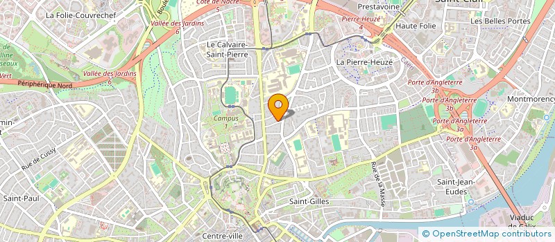 localisation de l'entreprise SCI DL KUOCH à CAEN