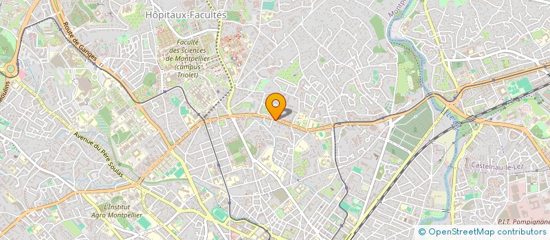 localisation de l'entreprise SCI DLB à MONTPELLIER