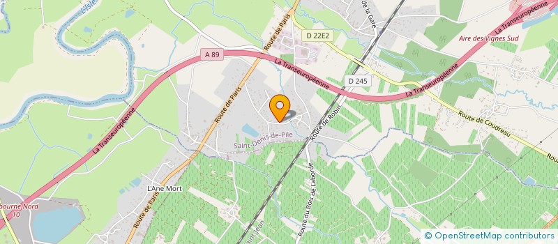 localisation de l'entreprise SCI DLD  SAINT-DENIS-DE-PILE