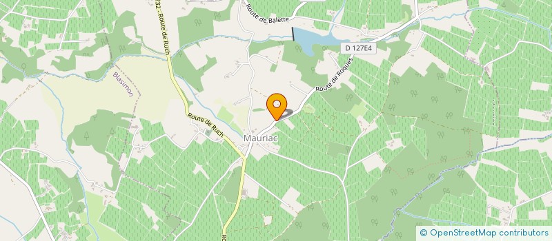 localisation de l'entreprise SCI DLG LOCATIONS  SAUVETERRE-DE-GUYENNE