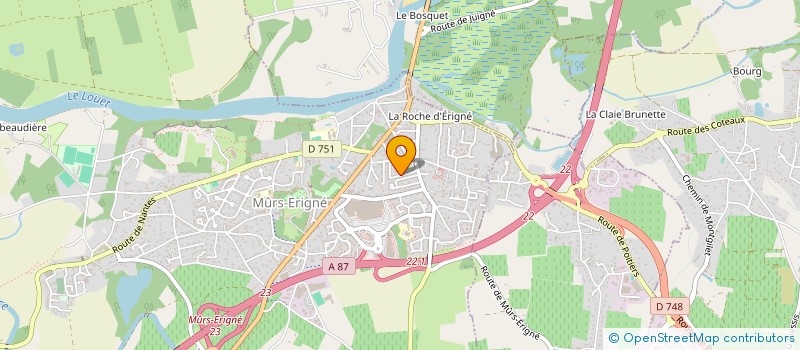 localisation de l'entreprise SCI DLI  PIN-BALMA