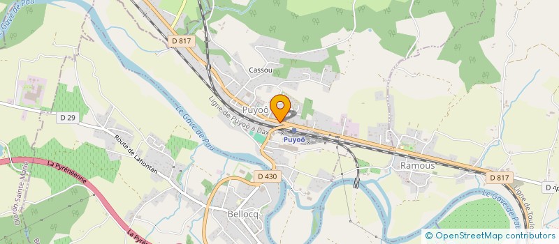 localisation de l'entreprise SCI DLIJ IMMOBILIER  PUYOO