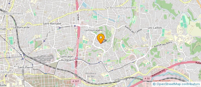 localisation de l'entreprise SCI DLM à MARSEILLE