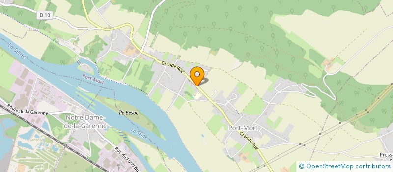 localisation de l'entreprise SCI DLM  PORT-MORT