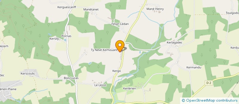 localisation de l'entreprise SCI DLM LAFOSSE  PLOUAY