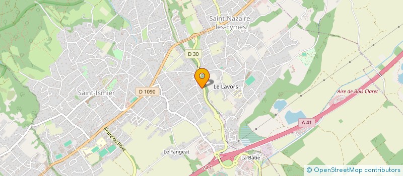 localisation de l'entreprise SCI DLOUHY à SAINT-ISMIER