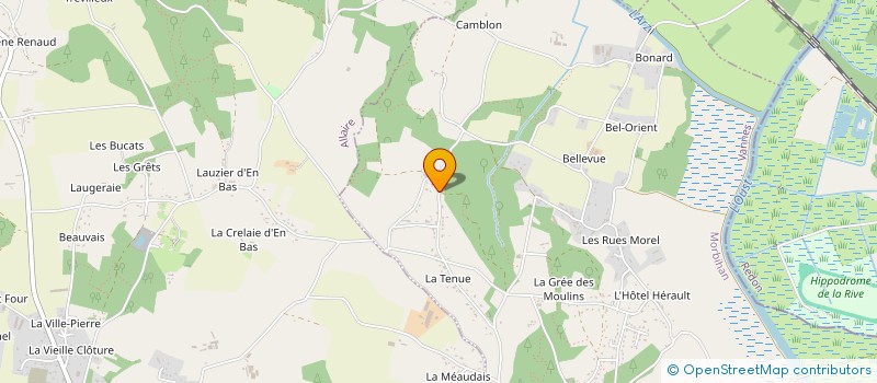 localisation de l'entreprise SCI DLPP  SAINT-JEAN-LA-POTERIE