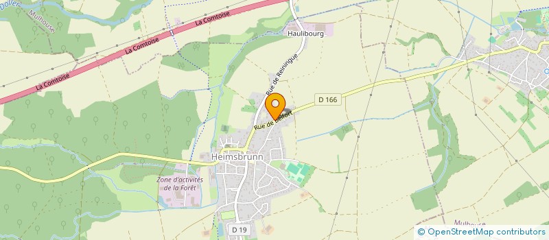 localisation de l'entreprise SCI DLR ELIA  HEIMSBRUNN