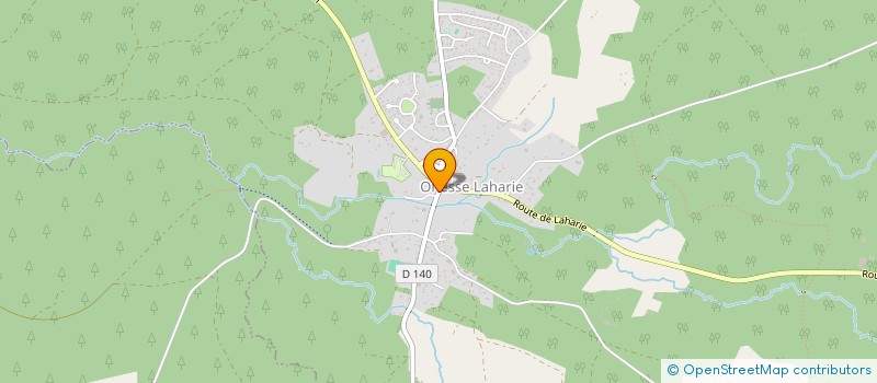 localisation de l'entreprise SCI DLS  ONESSE-LAHARIE