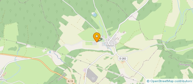 localisation de l'entreprise SCI DLUGI  MELIN