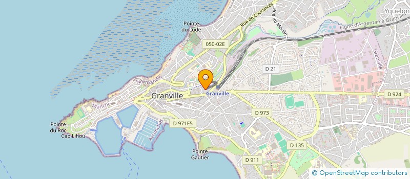 localisation de l'entreprise SCI DLVD à GRANVILLE