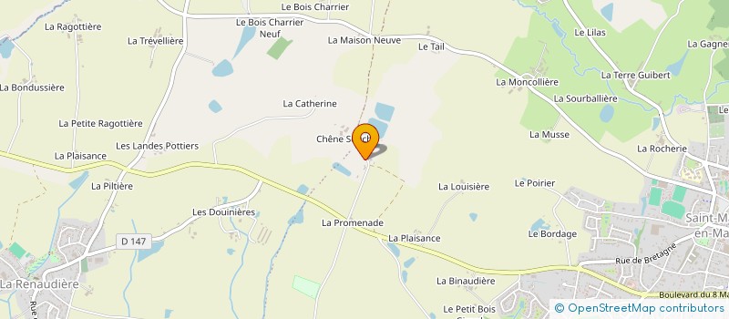 localisation de l'entreprise SCI DLVM à SEVREMOINE