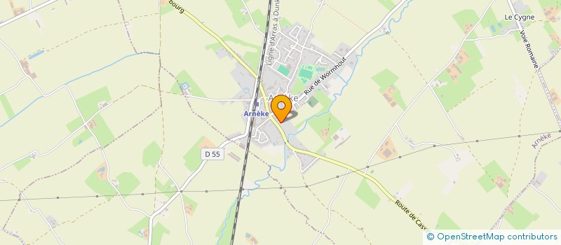 localisation de l'entreprise SCI DLW  COMINES