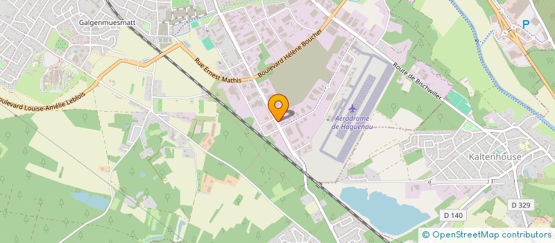 localisation de l'entreprise SCI DM  HAGUENAU