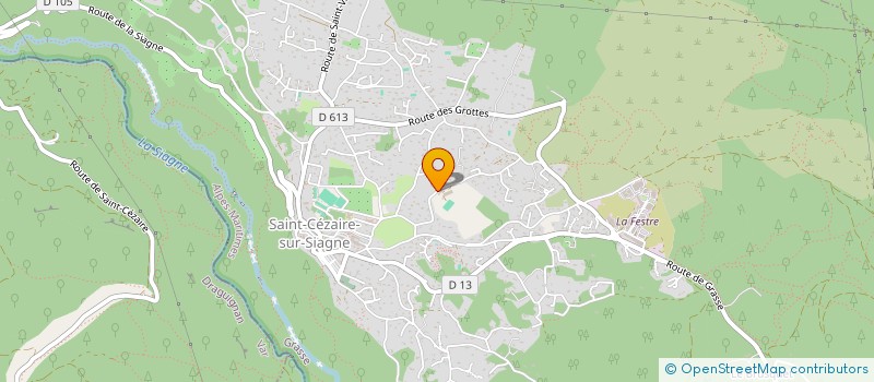 localisation de l'entreprise SCI DM à SAINT-CEZAIRE-SUR-SIAGNE