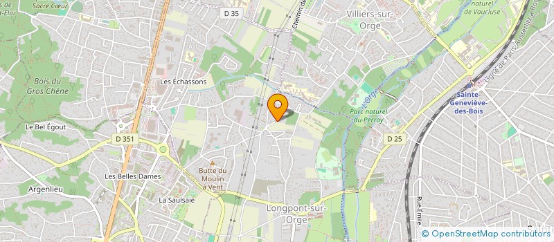 localisation de l'entreprise SCI DM AVENIR  LONGPONT-SUR-ORGE