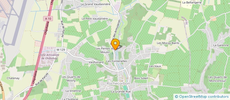 localisation de l'entreprise SCI DM AZUR à ROCHECORBON