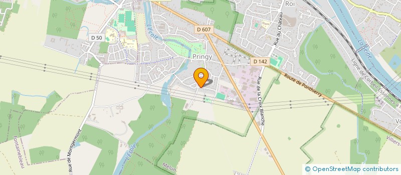 localisation de l'entreprise SCI DM SAULNIER  MAROLLES-EN-BRIE