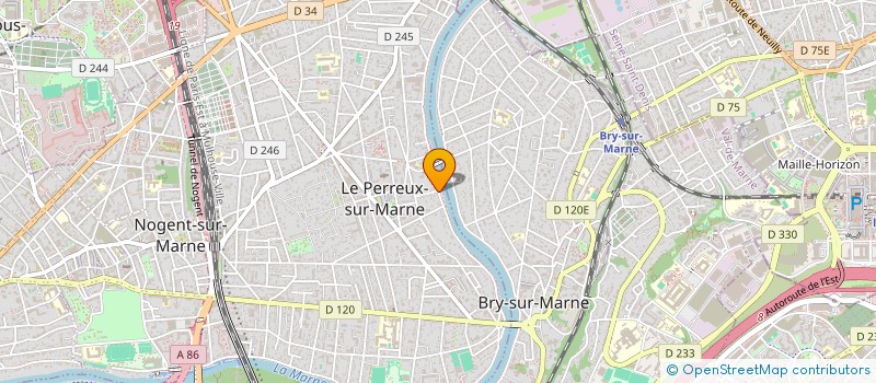 localisation de l'entreprise SCI DMAGOS  LE PERREUX-SUR-MARNE