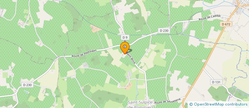 localisation de l'entreprise SCI DMAINE DES POMMIERS  SAINT-SULPICE-DE-POMMIERS