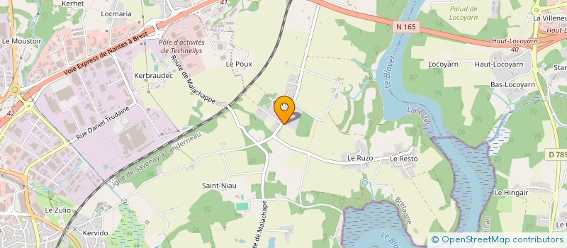 localisation de l'entreprise SCI DMCI DES LYLAS  LANESTER