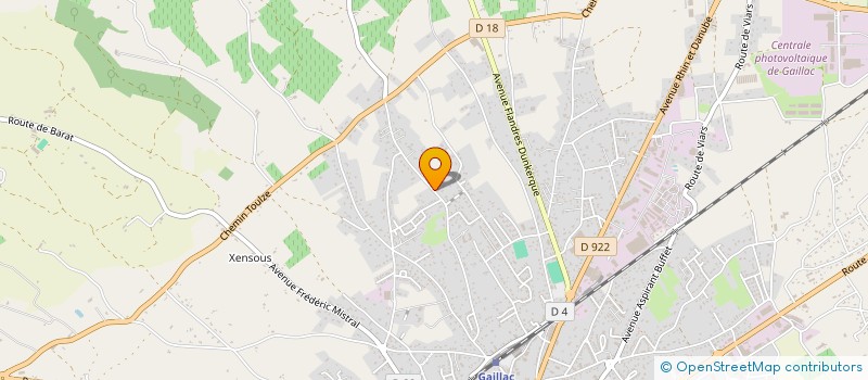 localisation de l'entreprise SCI DMCV à GAILLAC
