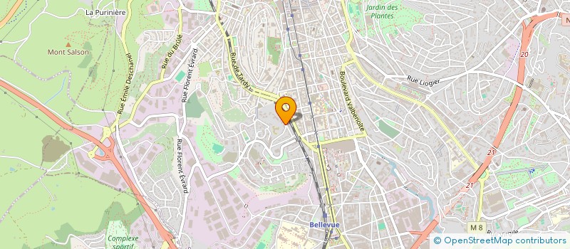 localisation de l'entreprise SCI DMFD  SAINT-ETIENNE