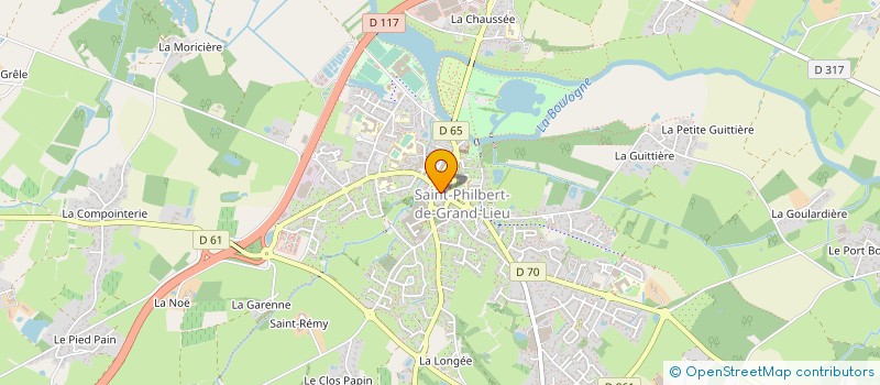 localisation de l'entreprise SCI DMH  SAINT-PHILBERT-DE-GRAND-LIEU