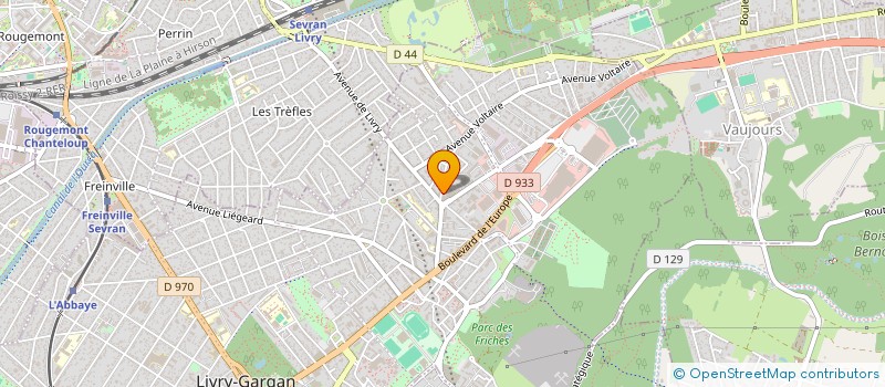 localisation de l'entreprise SCI DML à LIVRY-GARGAN