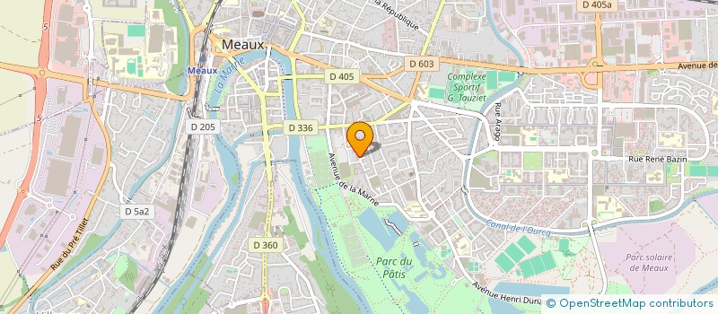 localisation de l'entreprise SCI DML à MEAUX