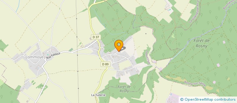 localisation de l'entreprise SCI DML  LOMMOYE