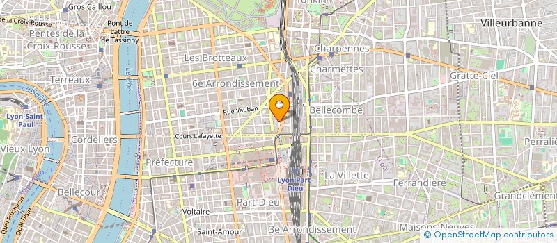 localisation de l'entreprise SCI DML INVEST  LYON