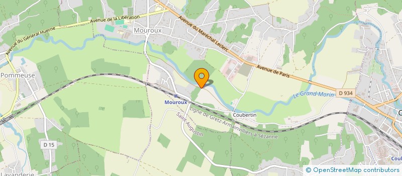 localisation de l'entreprise SCI DMMJ  SAINT-AUGUSTIN