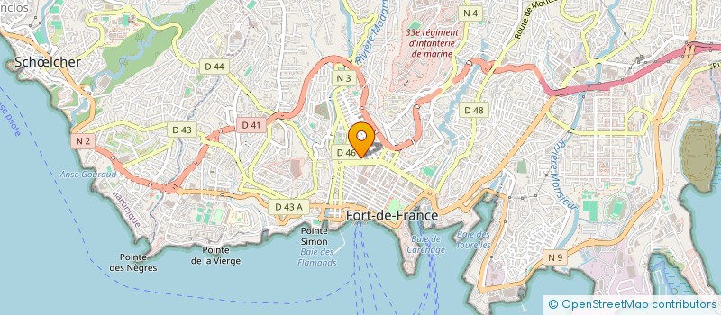 localisation de l'entreprise SCI DMMJ à FORT-DE-FRANCE