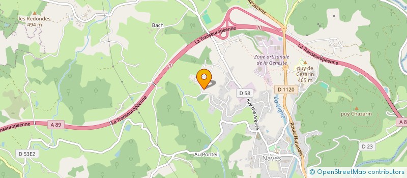 localisation de l'entreprise SCI DMO 20  MALEMORT