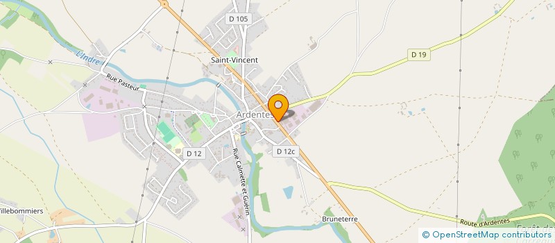 localisation de l'entreprise SCI DMP à ARDENTES