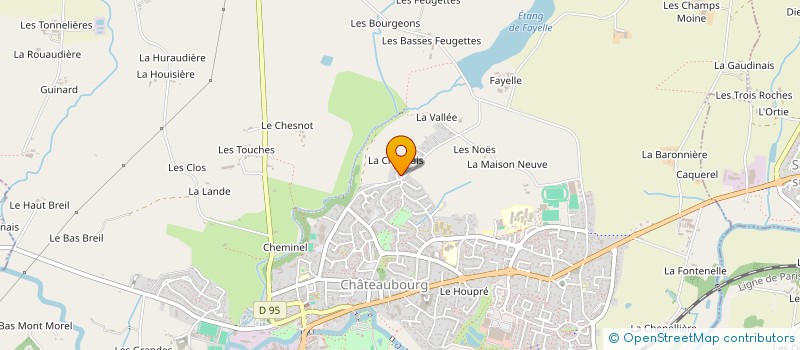 localisation de l'entreprise SCI DMPC  SAINT-MALO