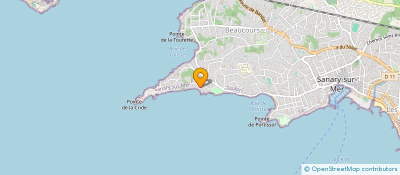 localisation de l'entreprise SCI DMR à SANARY-SUR-MER