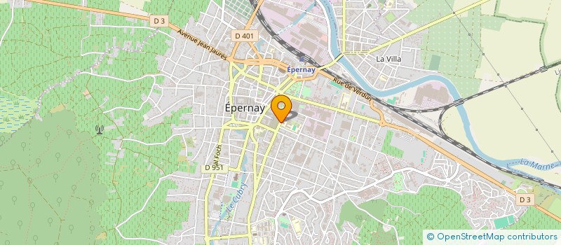 localisation de l'entreprise SCI DMR à EPERNAY