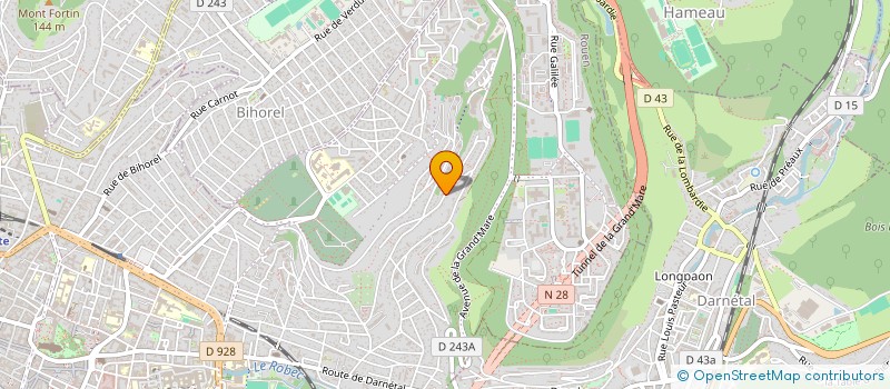 localisation de l'entreprise SCI DMS à ROUEN