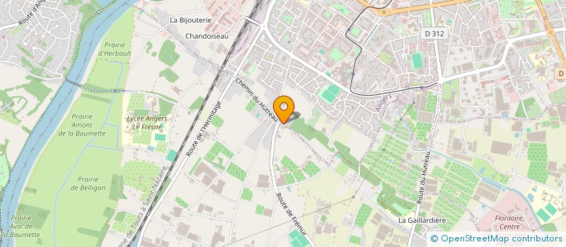 localisation de l'entreprise SCI DMSAT à ANGERS