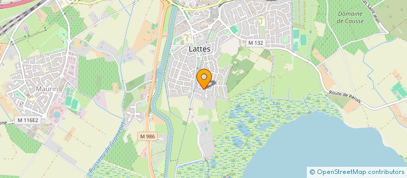 localisation de l'entreprise SCI DMSES à LATTES