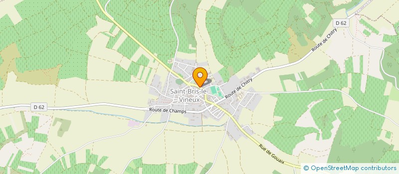 localisation de l'entreprise SCI DMTO  SAINT-BRIS-LE-VINEUX