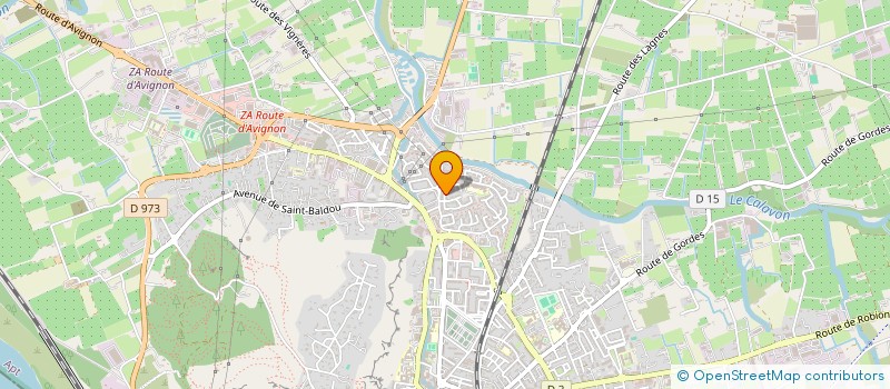 localisation de l'entreprise SCI DMV  CAVAILLON