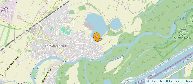 localisation de l'entreprise SCI DN BISCHWILLER 2004  LA WANTZENAU