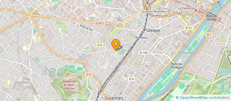 localisation de l'entreprise SCI DN ENTREPOT à SURESNES