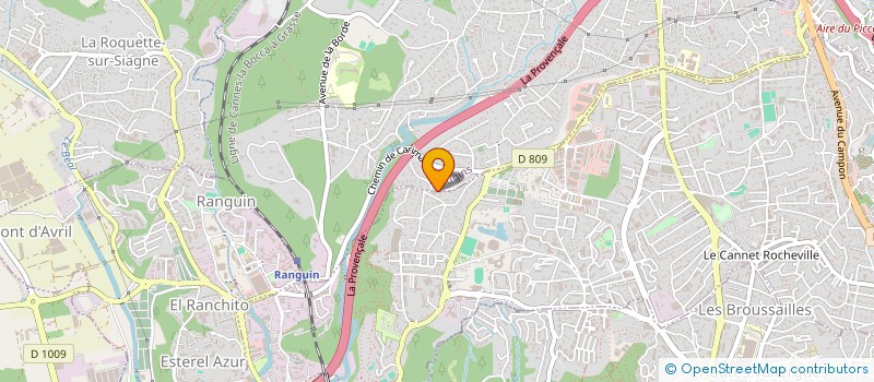 localisation de l'entreprise SCI DNB INVESTISSEMENTS à MOUGINS