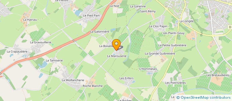 localisation de l'entreprise SCI DNDML  SAINT-PHILBERT-DE-GRAND-LIEU